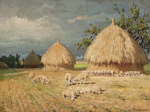 Approaching Storm, 1898, Alexis Jean Fournier