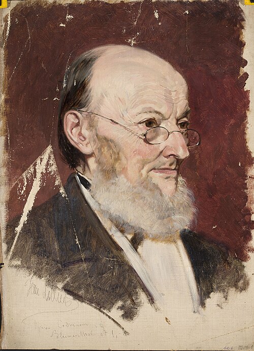 Portrait of an old man, , Jean Lulvès