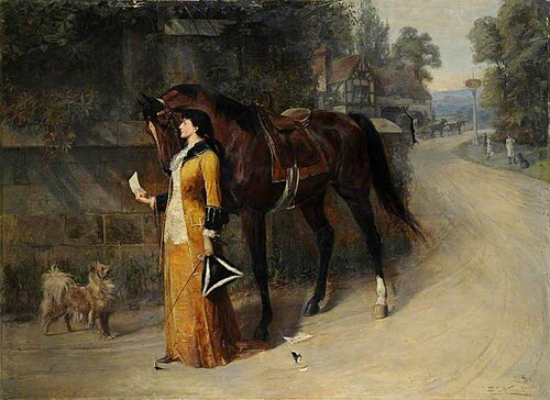 Keep My Secret, 1897, Samuel Edmund Waller