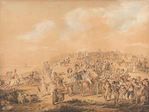 Brighton Races, 1805, John Colley Nixon