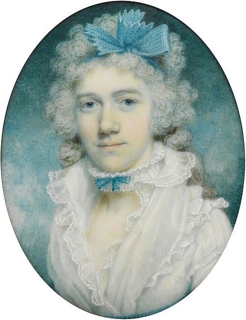 Susannah Wedgwood (1765–1817), Mother of Charles Darwin, 1793, Peter Paillou le jeune