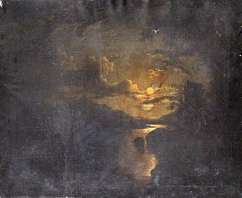 Moonlight, 1836, Sebastian Pether