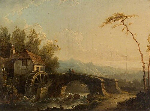 Watermill and Bridge, , Sebastian Pether