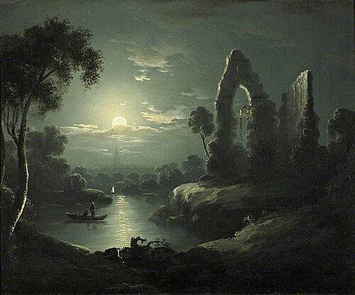Moonlit River Landscape, , Sebastian Pether