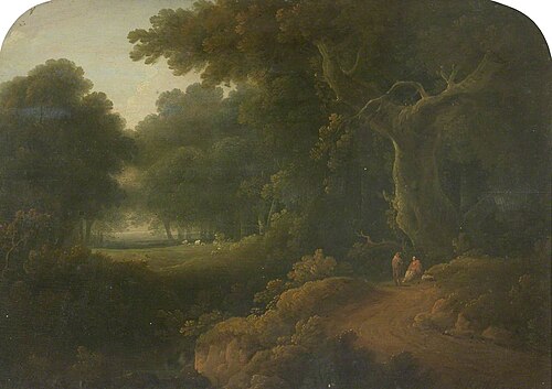 Classical Landscape No. 2, 1800, John Rathbone