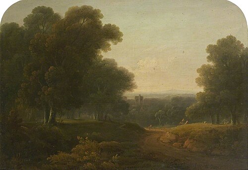 Classical Landscape No. 1, 1800, John Rathbone