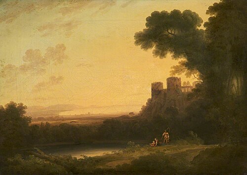 Landscape, Lake and Trees, , John Rathbone