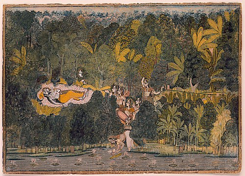 The Bower of Quiet Passion, 1750, Nihâl Chand