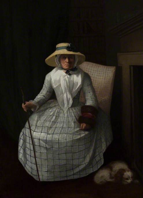 Mrs Jeffrey, née Mary Wilkes (1728–1808), 1794, John Sanders