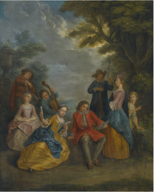 A FÊTE CHAMPÊTRE, , Joseph Frans Nollekens