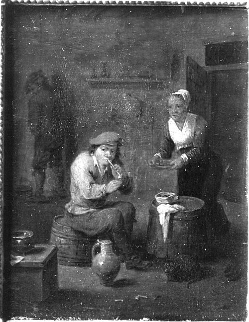 Farmhouse Parlor, 1725, Joseph Frans Nollekens
