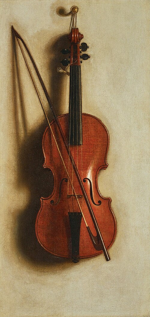 Portrait of a Violin, , Jan van der Vaart