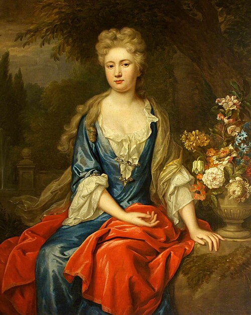 Mary Chardin (b.1670/1671), Mrs Henry Davenport III, 1702, Jan van der Vaart