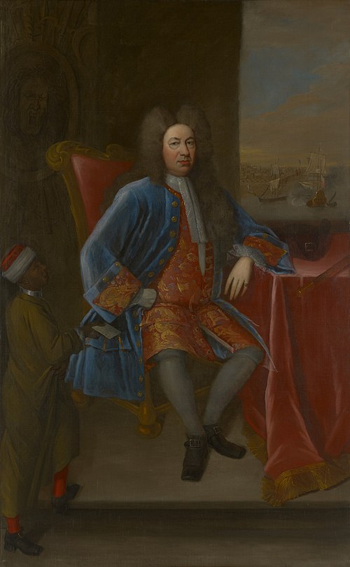 Elihu Yale with his Servant, , James Worsdale