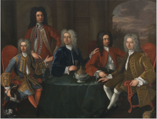 The Hellfire Club, Dublin, 1735, James Worsdale