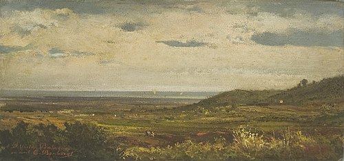 Paisatge (Llanura), 1871, Gaietà Benavent i Rocamora