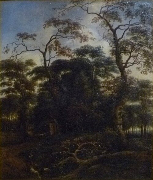 Forest Landscape with a Herd, 1670, Jacob Salomonsz. van Ruysdael