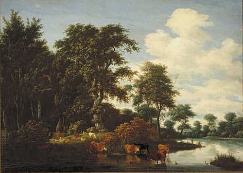 Landscape with Trees, 1665, Jacob Salomonsz. van Ruysdael