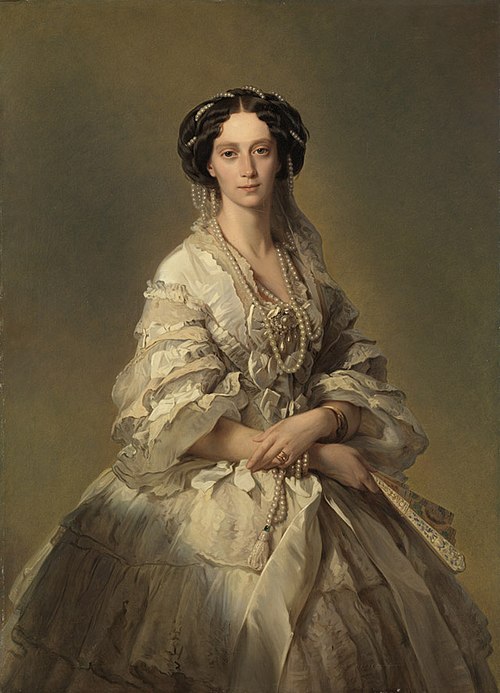 Zarin Marie Alexandrowna von Rußland, 1862, Franz Xaver Winterhalter