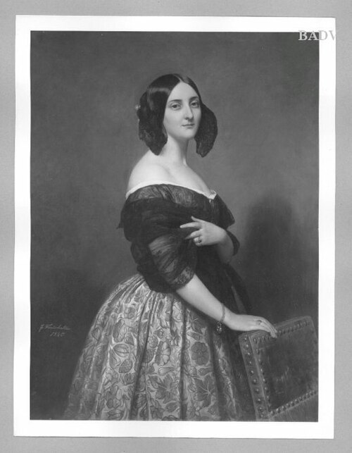 Portrait of a lady, 1840, Franz Xaver Winterhalter