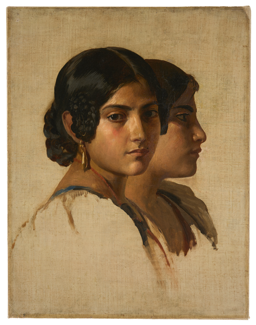 Étude d’une jeune fille italienne, 1834, Franz Xaver Winterhalter
