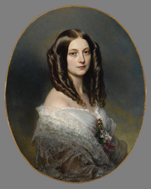 Claire Émilie Mac Donell, vicomtesse Aguado, marquise de Las Marismas, 1857, Franz Xaver Winterhalter