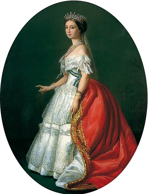 The Empress Eugenie, 1850, Franz Xaver Winterhalter