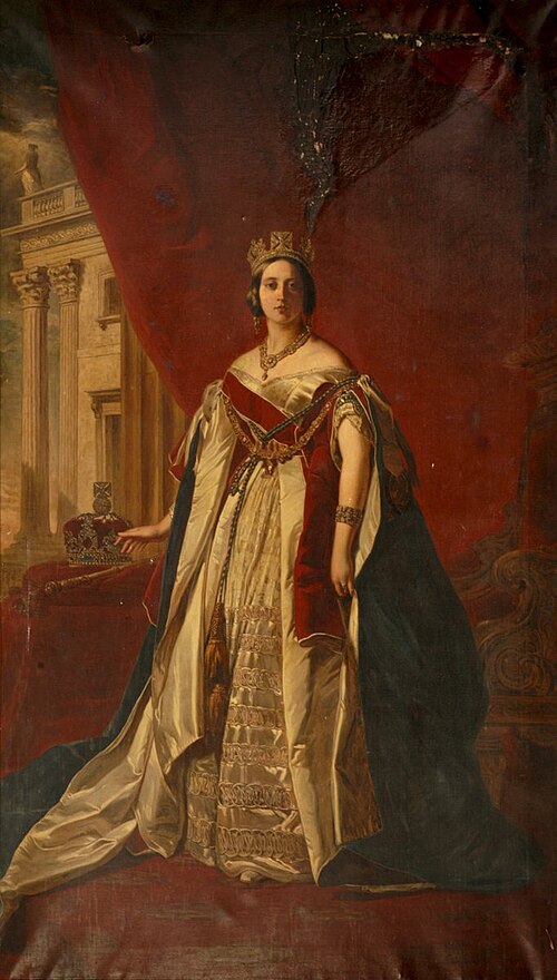 Queen Victoria (1819–1901), 1858, Franz Xaver Winterhalter