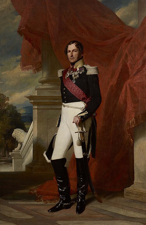 Léopold Ier, roi des Belges, 1840, Franz Xaver Winterhalter