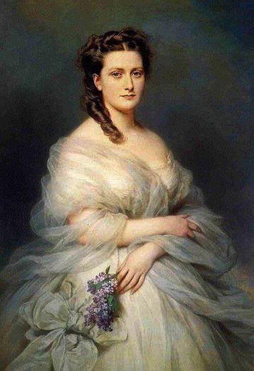 Portrait de la duchesse Anne Murat de Mouchy, 1862, Franz Xaver Winterhalter