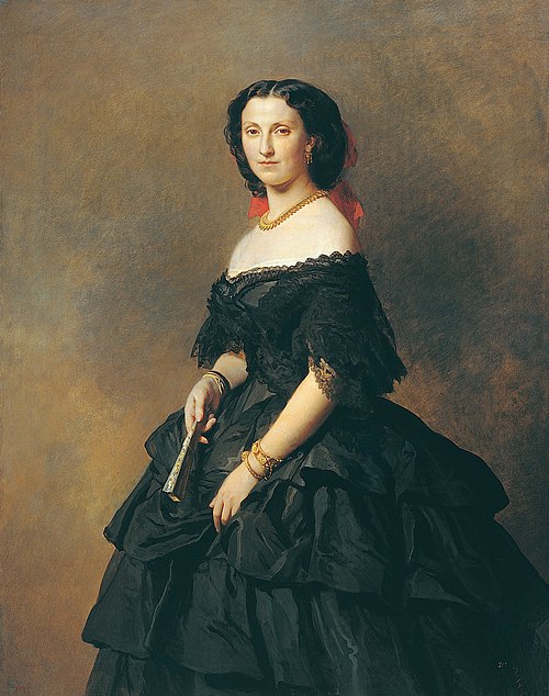Portrait of Princess Elizabeth Alexandrovna Baryatinskaya, 1859, Franz Xaver Winterhalter