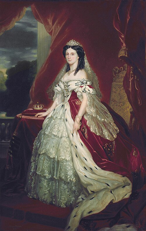 Augusta von Preussen, 1861, Franz Xaver Winterhalter