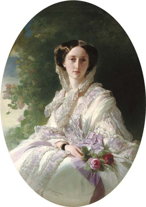 Portrait of Queen Olga von Württemberg, 1856, Franz Xaver Winterhalter