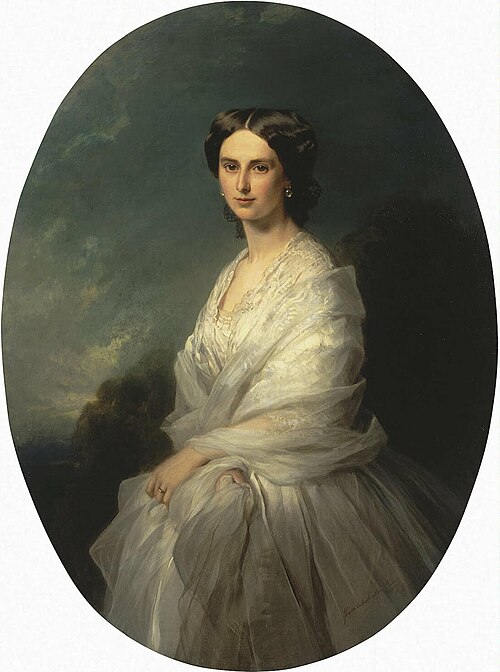 Portrait of Countess Sophia Bobrinskaya, 1857, Franz Xaver Winterhalter