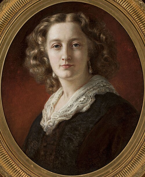 Portrait de Zofia Odescalchi née Branicka., 1850, Franz Xaver Winterhalter