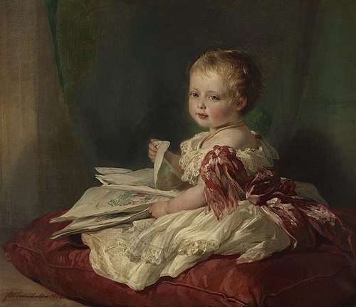 Prince Leopold (1853-1884), 1854, Franz Xaver Winterhalter