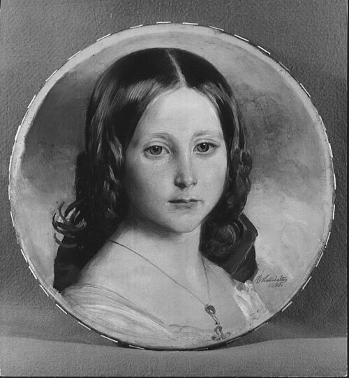 Princess Alice (1843-1878), 1851, Franz Xaver Winterhalter
