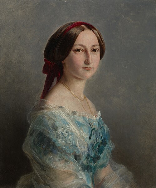 Princess Adelaide of Hohenlohe-Langenburg (1835-1900), 1853, Franz Xaver Winterhalter