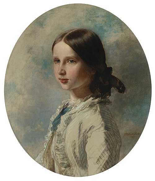 Princess Louise of Prussia (1838-1923), 1851, Franz Xaver Winterhalter