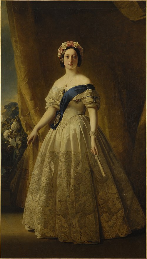 La reine Victoria, 1844, Franz Xaver Winterhalter