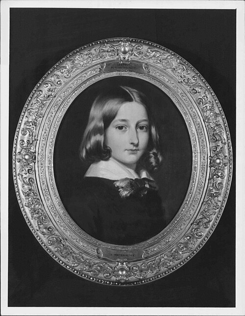 Leopold, Duke of Brabant (1835-1909), 1844, Franz Xaver Winterhalter