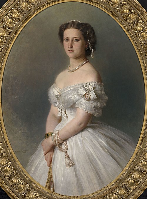 Princess Helena (1846-1923), 1865, Franz Xaver Winterhalter