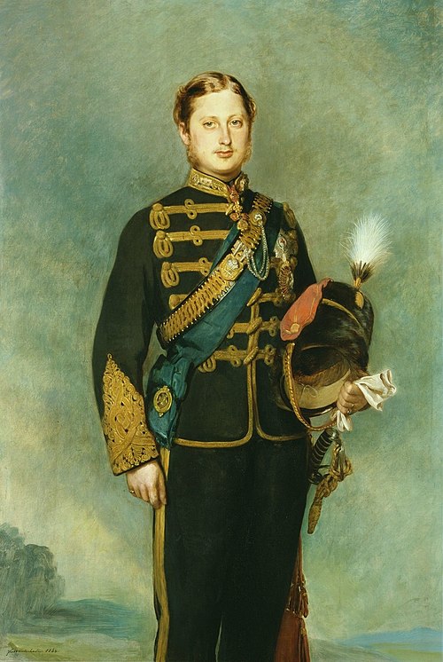 Edward VII (1841-1910) when Prince of Wales, 1864, Franz Xaver Winterhalter