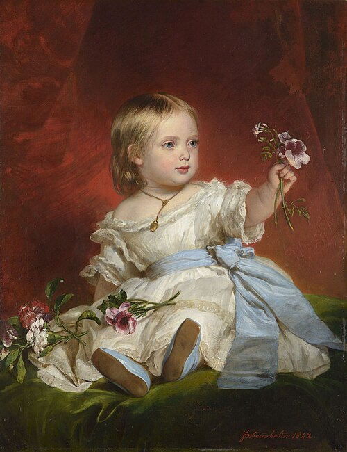 Victoria, Princess Royal, 1842, Franz Xaver Winterhalter
