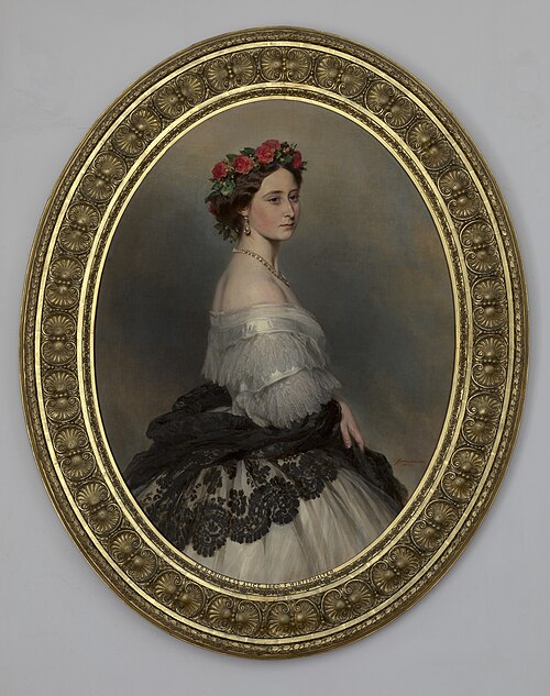 Princess Alice (1843-78), later Grand Duchess of Hesse, 1861, Franz Xaver Winterhalter