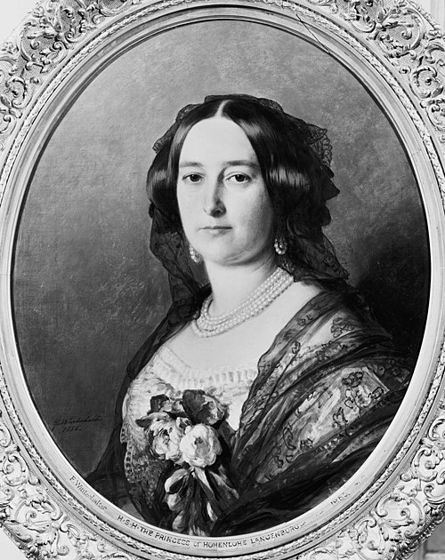 Feodora, Princess of Hohenlohe-Langenburg (1807-72), 1855, Franz Xaver Winterhalter