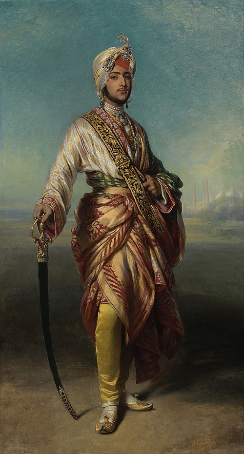 The Maharaja Duleep Singh (1838-93), 1854, Franz Xaver Winterhalter