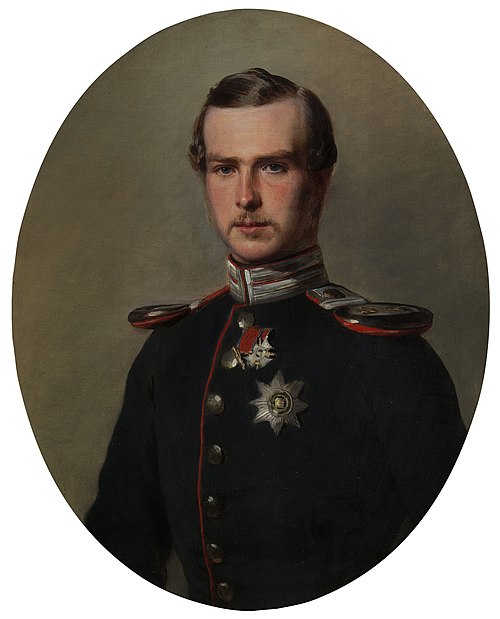 Prince Louis of Hesse, later Grand Duke Louis IV of Hesse (1837-1892), 1861, Franz Xaver Winterhalter
