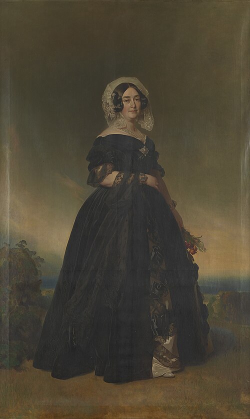 Victoria, Duchess of Kent (1786-1861), 1843, Franz Xaver Winterhalter