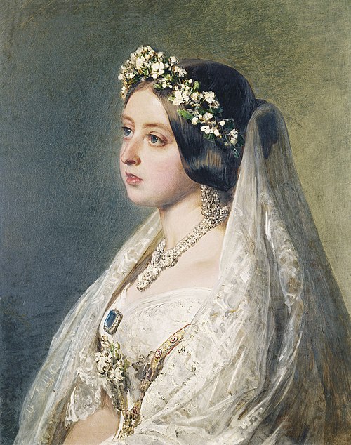 Queen Victoria (1819-1901), 1847, Franz Xaver Winterhalter